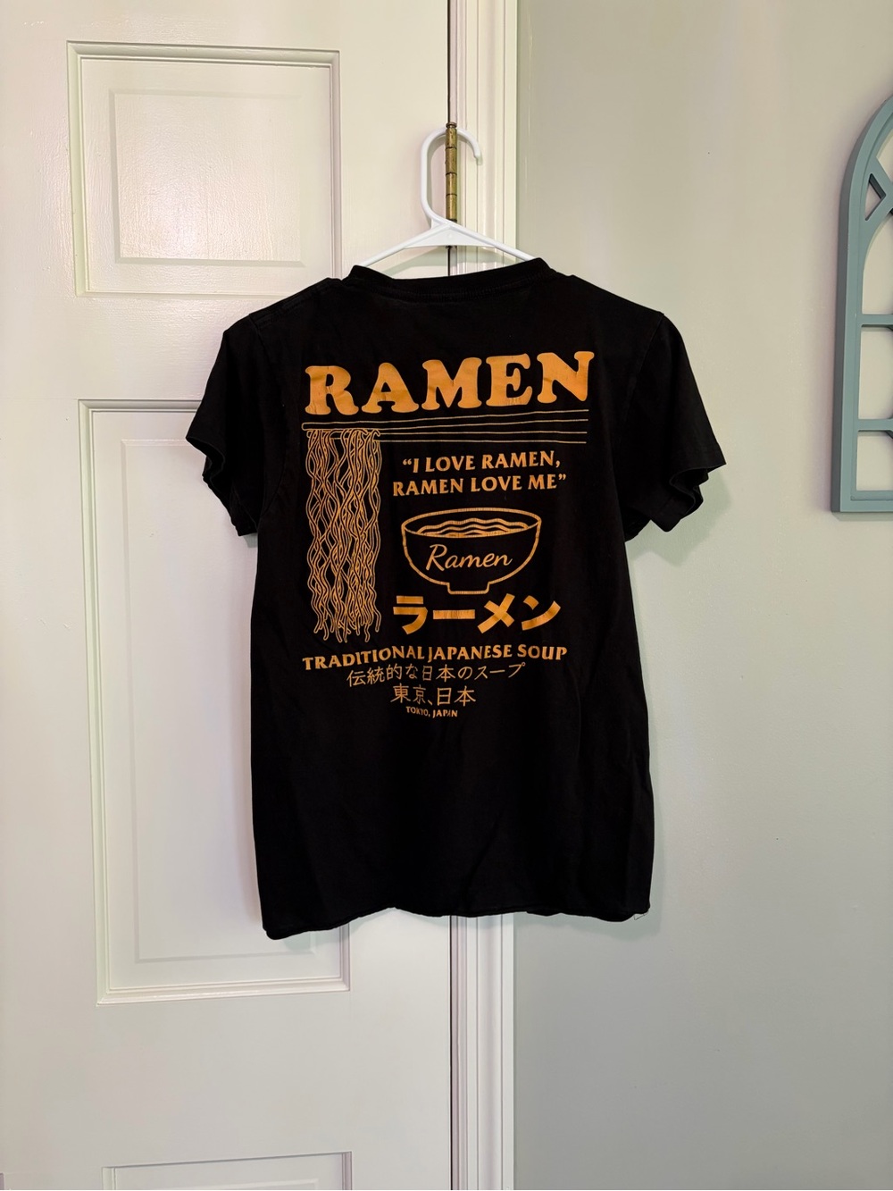 Black Ramen Graphic Short Sleeve Tee - Picture 4 of 4